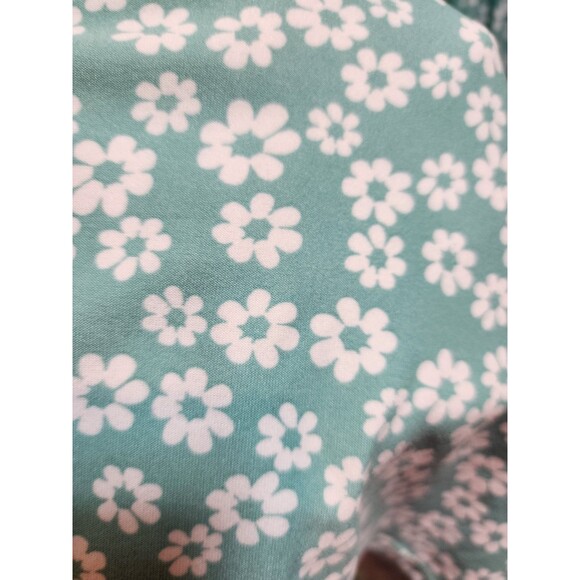 No Boundaries Girls Medium 7-9 Mint Green Dress Babydoll Floral Cottage Prairie - Picture 5 of 16
